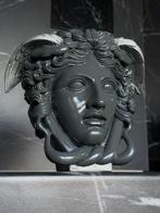 sculptuur, Vintage Grey Medusa Gorgo Chrome Silver color, Antiek en Kunst