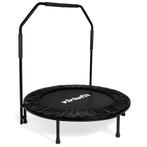 VirtuFit Opvouwbare Fitness Trampoline met Handvat  -  Zwart, Verzenden, Nieuw