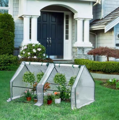 Tuinkas Koud Frame: Sterk PE-zeil, Oproldeur! Warmte voor Pl, Boeken, Wonen en Tuinieren, Nieuw, Verzenden