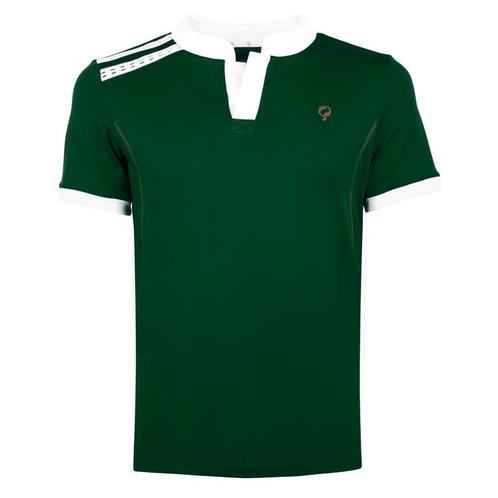 -47% Q1905  Q1905 Q tee moskou evergreen  maat S, Kleding | Heren, Sportkleding, Groen, Nieuw, Verzenden