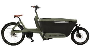 Lovens Explorer S85 Plus 2025 - Groen - Bakfiets beschikbaar voor biedingen