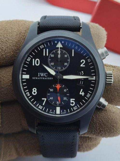 IWC - Pilot Chronograph Top Gun Ceramic - IW388001 - Heren -, Sieraden, Tassen en Uiterlijk, Horloges | Antiek