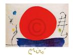 Kunstdruk Joan Miro - Senzo titolo, 1967 80x60cm, Huis en Inrichting, Verzenden, Nieuw