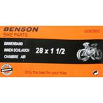 Benson Binnenband - Rubber - 28 x 1 1/2 - Dunlop Ventiel..., Fietsen en Brommers, Ophalen of Verzenden, Nieuw