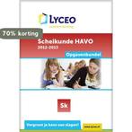 Scheikunde HAVO / 2012-2013 / Opgavenbundel / Lyceo, Boeken, Verzenden, Gelezen, Lyceo