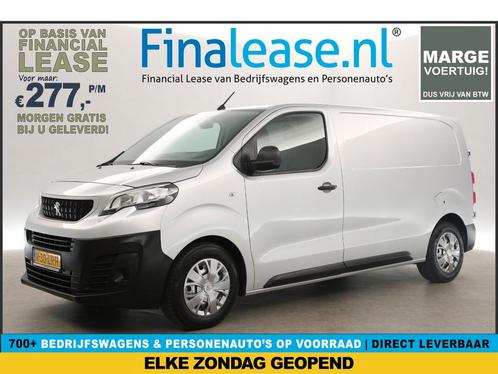 Peugeot Expert 1.6 BlueHDI L2H1 MARGE Airco Carplay €277pm, Auto's, Bestelauto's, Lease, Handgeschakeld, Diesel, Peugeot, Zilver of Grijs