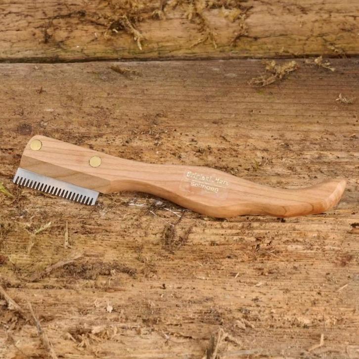 Mars Coat-King Trimmes met kersenhouten handvat – roestvr., Dieren en Toebehoren, Honden-accessoires, Nieuw, Ophalen of Verzenden