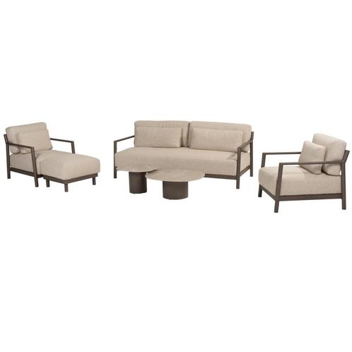 Capresi stoel bank loungeset 6 delig terre 4 Seasons Outdoor, Tuin en Terras, Tuinsets en Loungesets, Nieuw, Ophalen of Verzenden