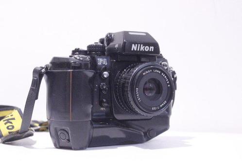 Nikon F4 + DP-20 + Power Winder MB-21 + Series E 2,5/35mm, Audio, Tv en Foto, Fotocamera's Analoog