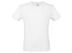 Heren American T-shirt - Ronde hals - Wit, Verzenden