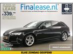 Audi A4 1.4 TFSI 150PK S-line Marge AUT Clima Cruise €339pm, Automaat, Zwart, Stationwagon, Nieuw