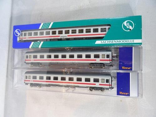 Roco, Sachsenmodelle H0 - Modeltrein personenwagen (3) - 3, Hobby en Vrije tijd, Modeltreinen | H0