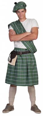 Schotse Highlander pak man groen, Kleding | Heren, Ophalen of Verzenden, Nieuw