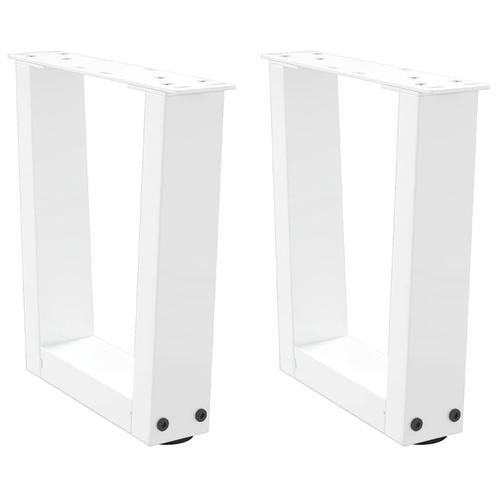 vidaXL Salontafelpoten 2 st V-vormig 40x(30-31,3) cm staal, Huis en Inrichting, Tafelonderdelen, Nieuw, Verzenden