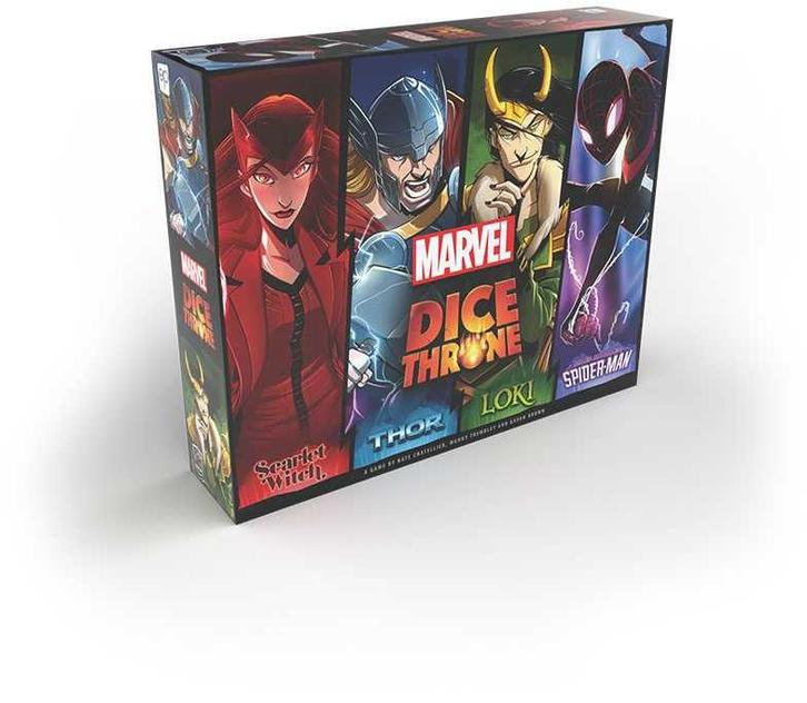 Dice Throne - 4-Hero Box | USAopoly - Dobbelspellen, Hobby en Vrije tijd, Gezelschapsspellen | Bordspellen, Nieuw, Verzenden