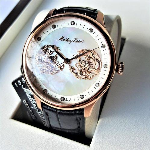 Mathey-Tissot - DRAGONS - 12 Diamonds - Swiss Automatic -, Sieraden, Tassen en Uiterlijk, Horloges | Heren