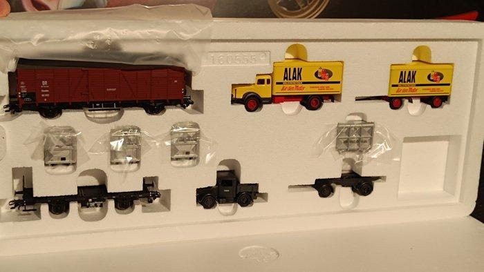 Märklin H0 - 48812 - Modeltrein goederenwagonset (1) - DR -, Hobby en Vrije tijd, Modeltreinen | H0