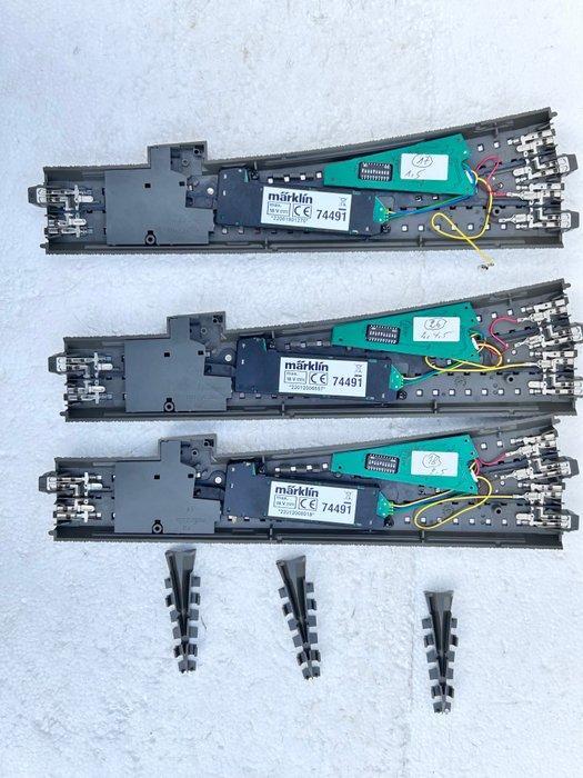 Märklin H0 - 24712/74491/74461 - Modeltreinsporen (3) -, Hobby en Vrije tijd, Modeltreinen | H0
