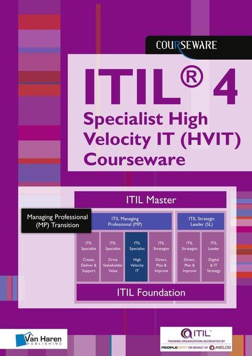 9789401806749 Courseware - ITIL 4 Specialist High Velocit..., Boeken, Studieboeken en Cursussen, Nieuw, Verzenden