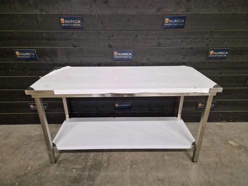 Werktafel | RVS | 70x160 cm, Zakelijke goederen, Horeca | Keukenapparatuur, Gebruikt, RVS Meubilair