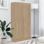 vidaXL Boekenkast 82,5x30,5x150 cm bewerkt hout sonoma, Huis en Inrichting, Kasten | Boekenkasten, Verzenden, Nieuw, 50 tot 100 cm