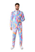 Regenboog Hippie 60s Pak Heren OppoSuits, Nieuw, Verzenden