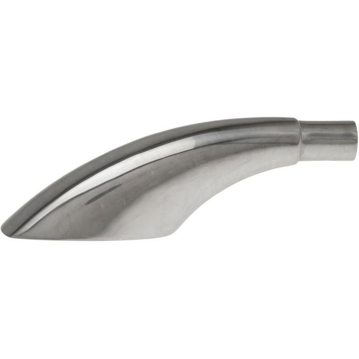 Railinghouder Eindstuk 25mm 90 graden 61mm Hoog Rvs, Watersport en Boten, Bootonderdelen, Ophalen of Verzenden
