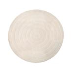 LABEL51 Vloerkleden Agra - Ivory - Synthetisch - 200x200 cm, Ophalen of Verzenden, Nieuw