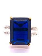 Zonder Minimumprijs - Statement ring - 9 kt. Geel goud,