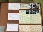 Postzegelboekjes met telblok 21stuks cat.€ 365,50 -, Gestempeld