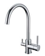 3 in 1 Kraan Venus / Brushed Nickel, Verzenden, Nieuw