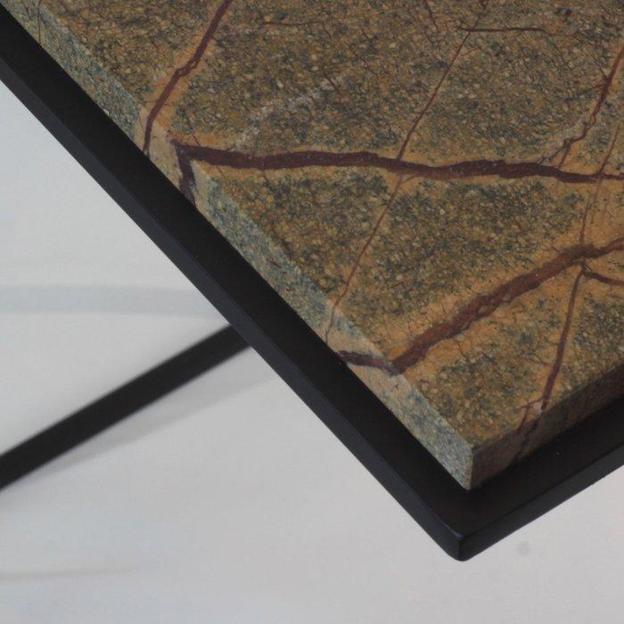DFlab Studio - Bijzettafel - Nest - Marmer, bosbruin, Antiek en Kunst, Kunst | Designobjecten