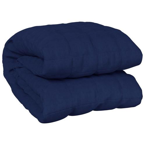 Verzwaringsdeken 15 kg Blauw - OP = OP - Slaap Nu Beter!, Huis en Inrichting, Slaapkamer | Beddengoed, Blauw, Nieuw, Deken of Dekbed