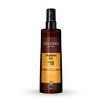 3x Celenes Herbal Tanning Oil Alle Huidtypes SPF 15 200 ml, Diversen, Nieuw, Verzenden
