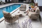 Calma stoel bank loungeset 5 delig rope latte Taste 4SO, Ophalen of Verzenden, Nieuw