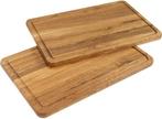 45cm x 30 cm - Houten Snijplank met Sapgoot / Serveerplan..., Verzenden