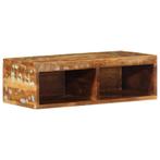 vidaXL Tv-meubel wandmontage 60x30x19 cm massief gerecycled, Huis en Inrichting, Verzenden, Nieuw