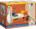 Nijntje houten speelgoed hamerbankje inclusief hamer -, Kinderen en Baby's, Speelgoed | Houten speelgoed, Ophalen of Verzenden