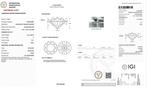 Zonder Minimumprijs - Ring - 18 karaat Witgoud - 3.01ct. tw., Nieuw