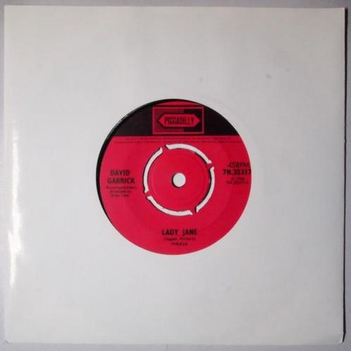 David Garrick  - Lady Jane - Single, Cd's en Dvd's, Vinyl Singles, Single, Gebruikt, 7 inch, Pop