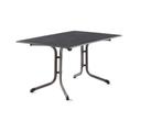Sieger Boulevard klaptafel Vivodur 140x90cm - IJzergrijs, Tuin en Terras, Tuintafels, Ophalen of Verzenden, Nieuw