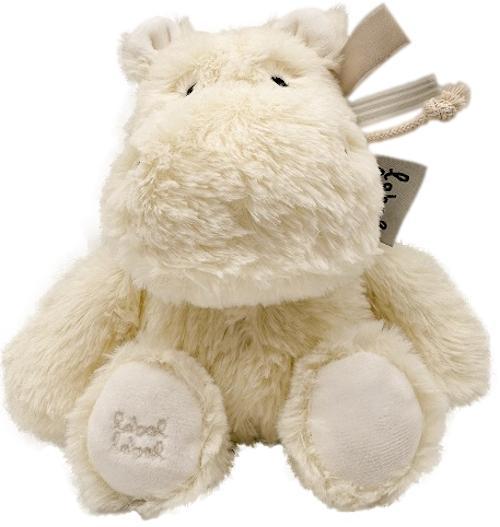 Label Label Hippo Harvey Ivory 15 cm Knuffel, Kinderen en Baby's, Speelgoed | Knuffels en Pluche, Nieuw, Verzenden