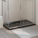 vidaXL Douchebak rechthoekig 70x120 cm ABS zwart, Doe-het-zelf en Verbouw, Sanitair, Verzenden, Nieuw