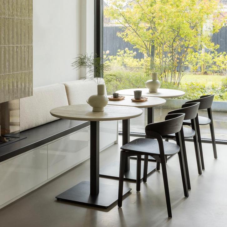 WOOOD Tablo bistro, Ø80 cm, Huis en Inrichting, Tafels | Eettafels, Nieuw, Ophalen of Verzenden