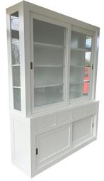 Witte moderne buffetkast Petten 200 x 240cm, Ophalen of Verzenden, Nieuw