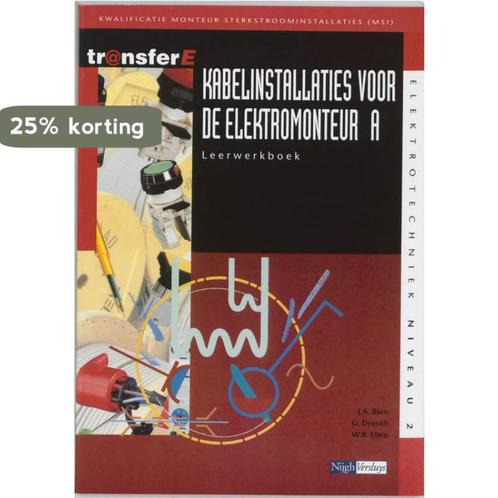 Kabelinstallaties voor de elektromonteur / A / Leerwerkboek, Boeken, Schoolboeken, Gelezen, Verzenden