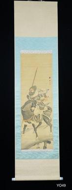 Chinese general on horse - Horei  - Japan - Meiji periode