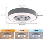 Plafondventilator met LED-verlichting – Stil en Modern, Huis en Inrichting, Verzenden, Nieuw