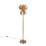 Vintage vloerlamp goud - Botanica Simplo, Verzenden, Nieuw, Retro