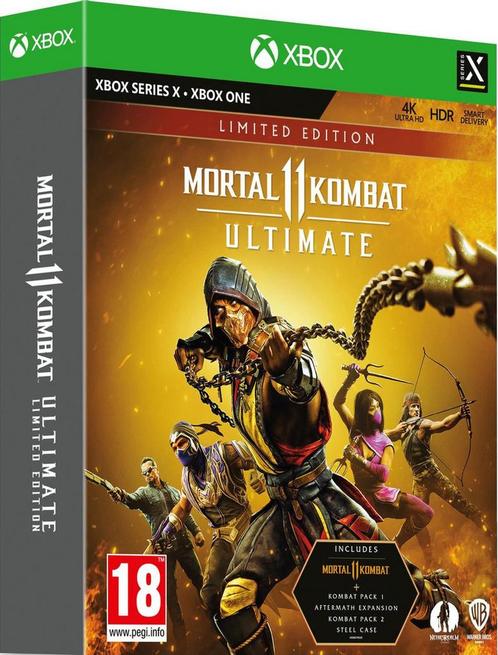 Mortal Kombat 11 Ultimate Limited Edition (Xbox One), Spelcomputers en Games, Spelcomputers | Xbox One, Gebruikt, Verzenden